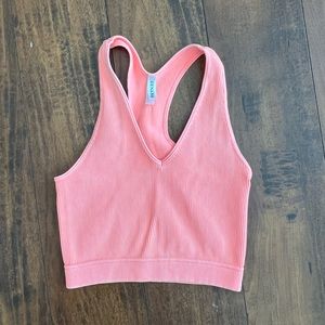 Crop tank pink